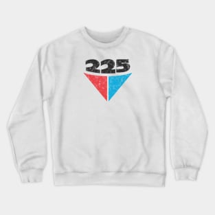 225 Aussie Valiant Badge (Worn Full Color) Crewneck Sweatshirt